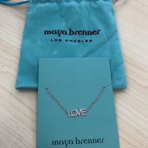 Rose colored Maya Brenner Designs Love Bracelet